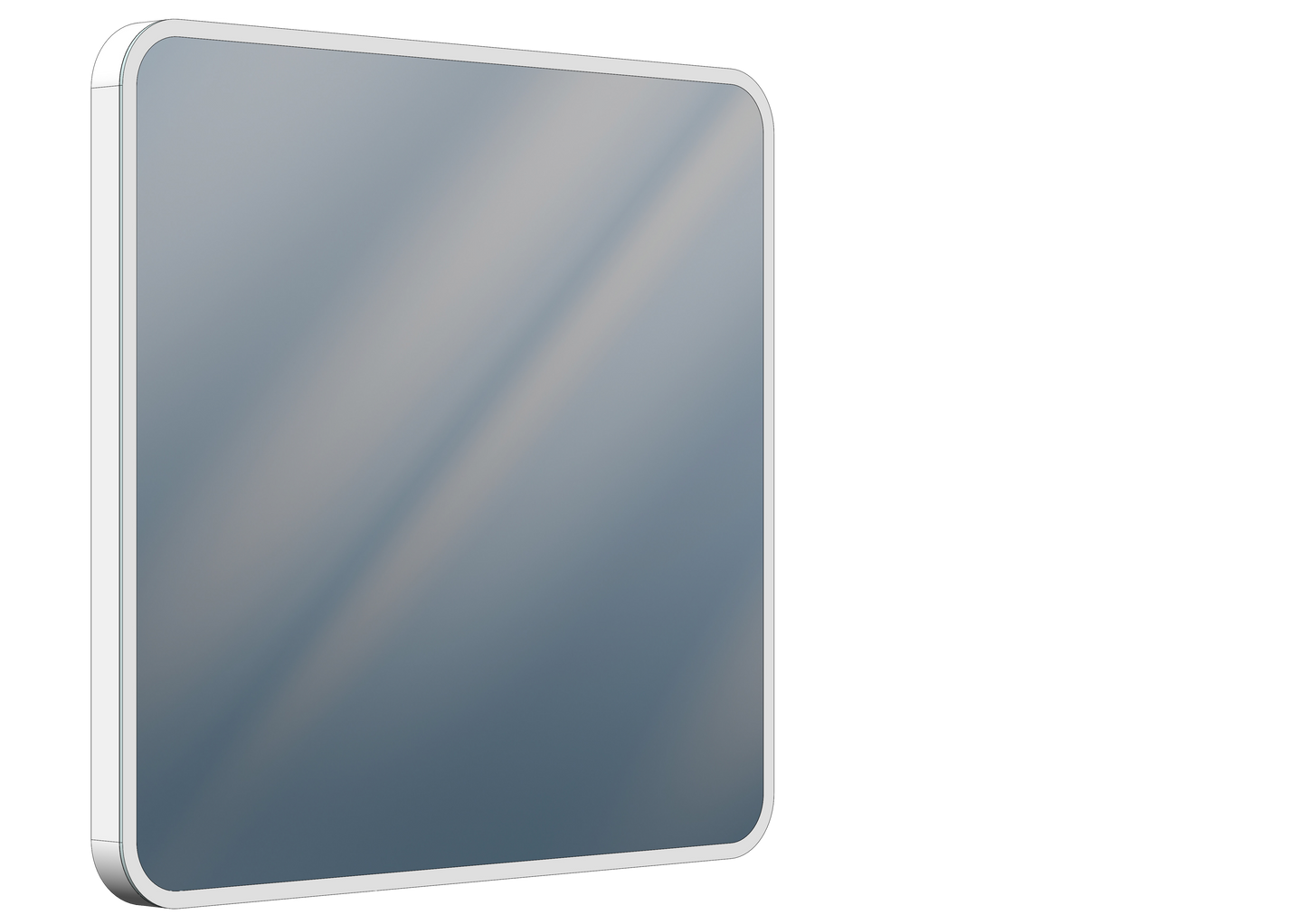 SIDLER Sphera Rounded Lighted Mirror