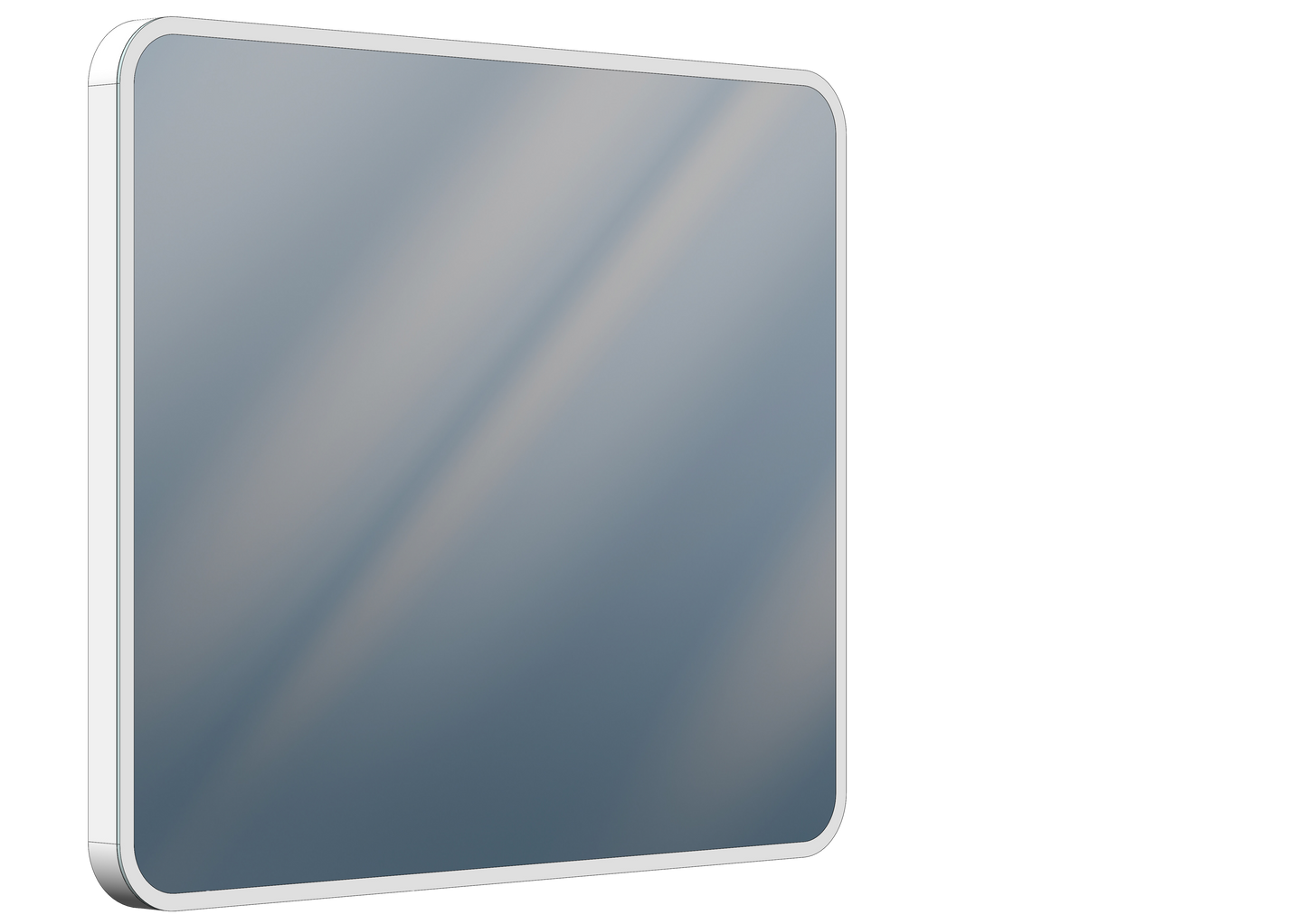 SIDLER Sphera Rounded Lighted Mirror