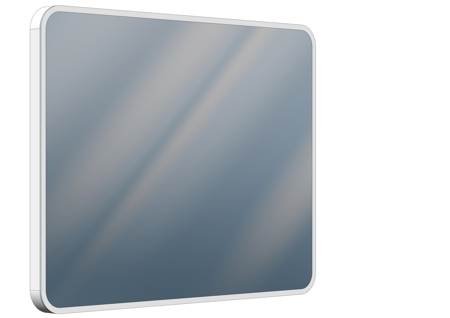 SIDLER Sphera Rounded Lighted Mirror