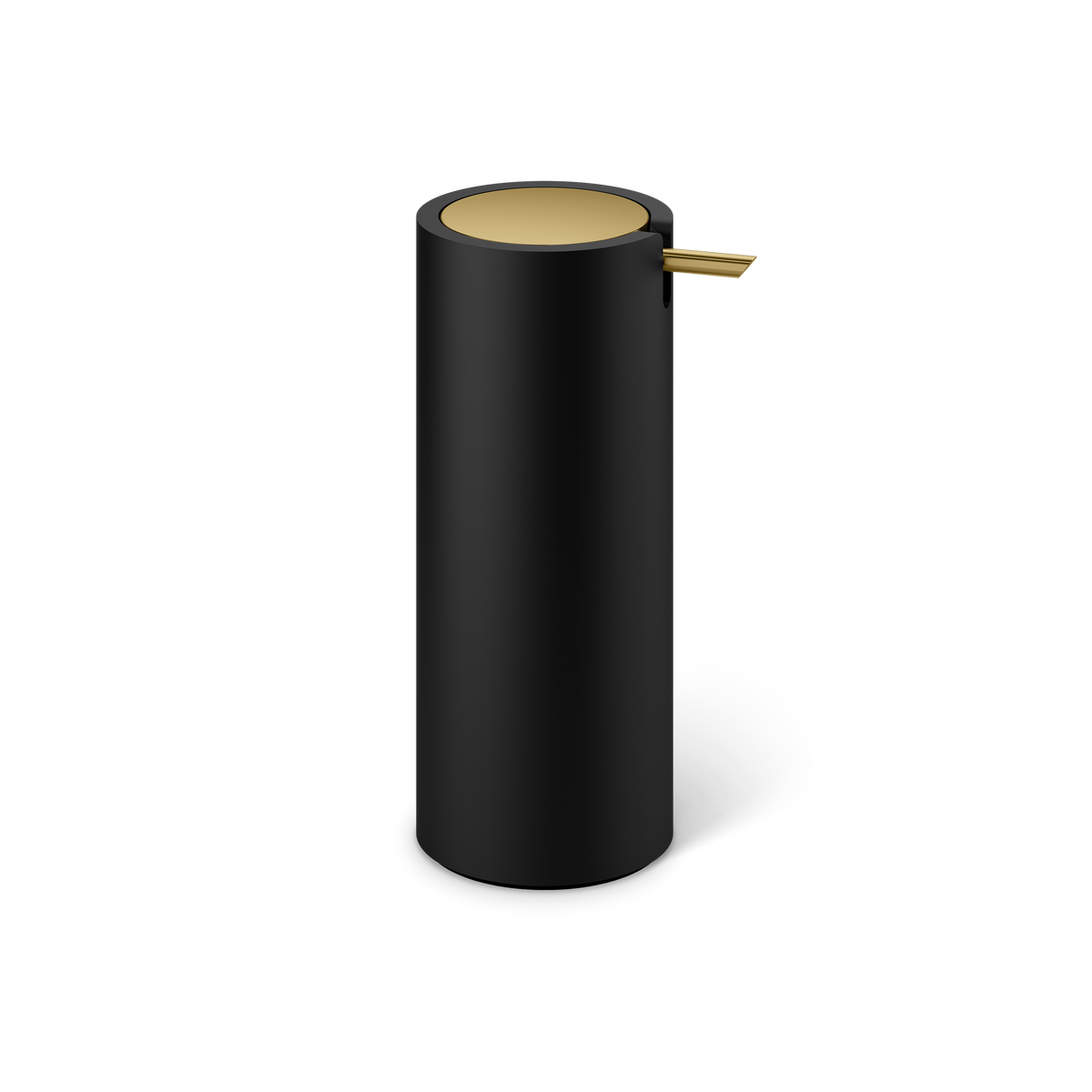 DW  STONE SSP Soap dispenser Black Matte / Gold Matte PVD