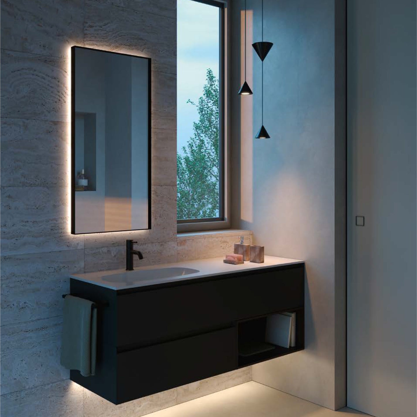 Berloni Studio Vertical Mirror