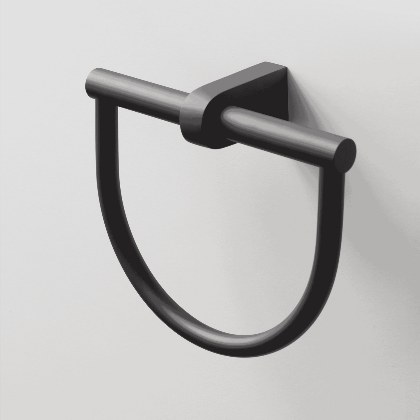 DW CENTURY HTR Towel ring - Dark Metal Matte