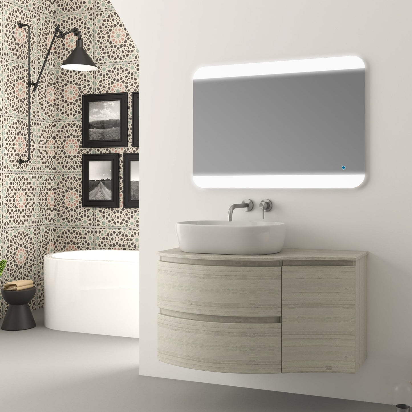 BH Vague Side Cabinet 13" 1 Door