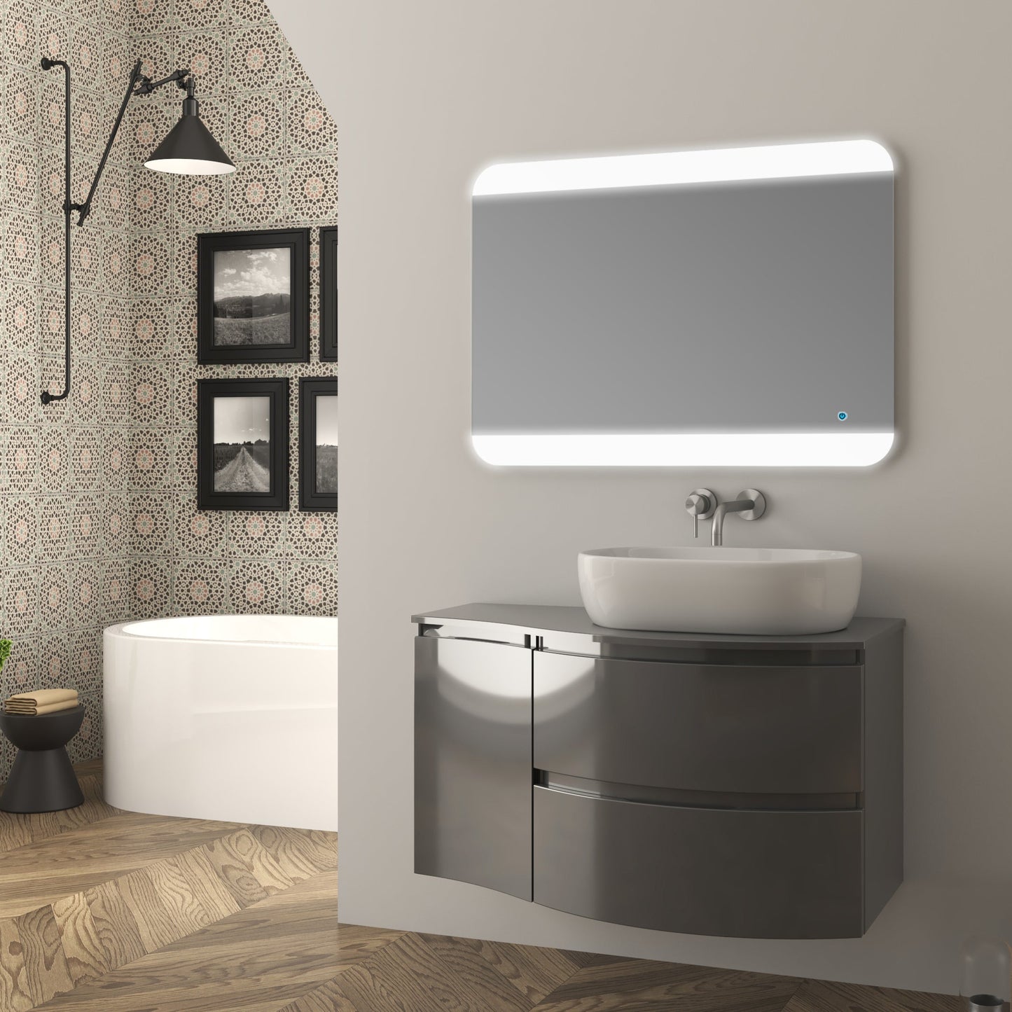 BH Vague Side Cabinet 13" 1 Door