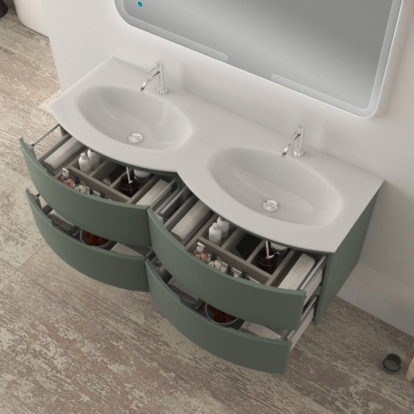 BH Sink Glass Sting Washbasin