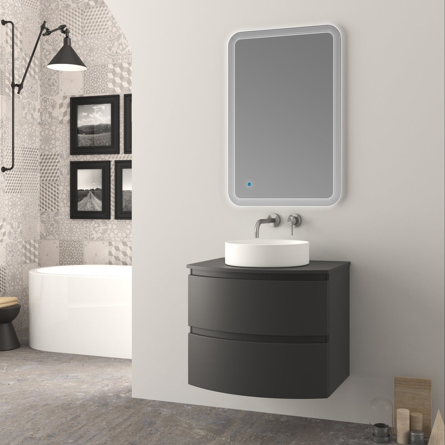 BH Vague Base Cabinet 27" 2 Drawers