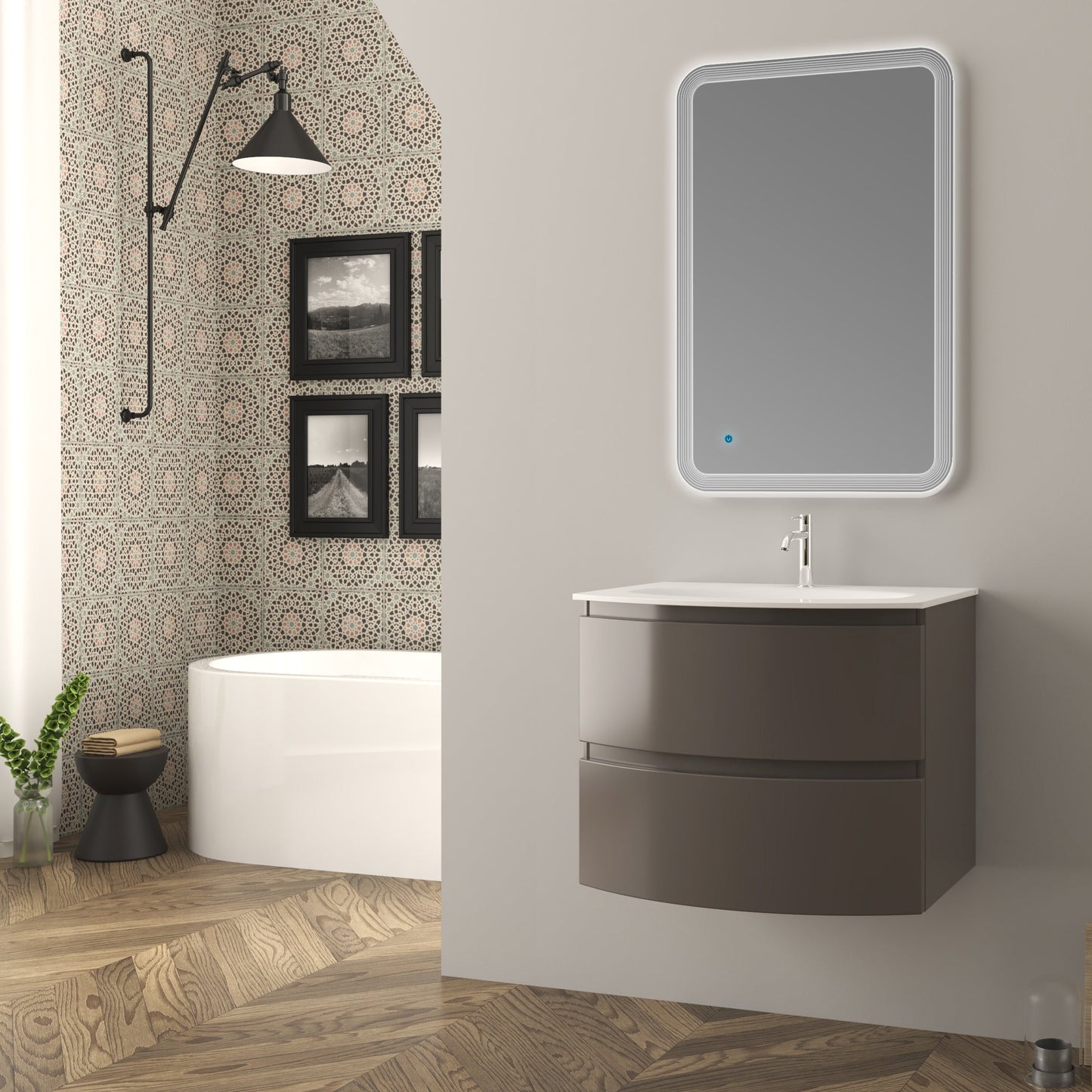 BH Vague Base Cabinet 27" 2 Drawers