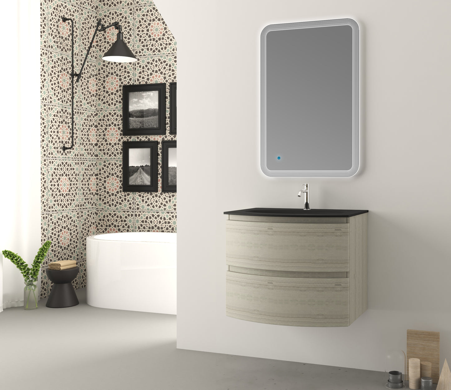 BH Vague Base Cabinet 27" 2 Drawers