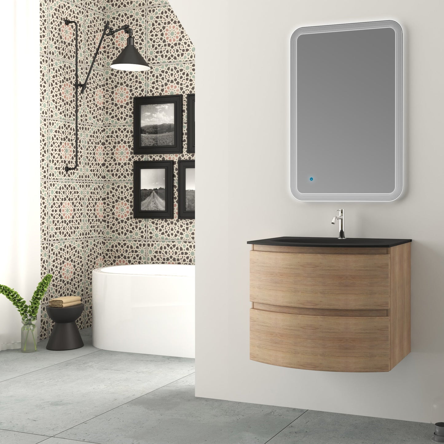 BH Vague Base Cabinet 27" 2 Drawers