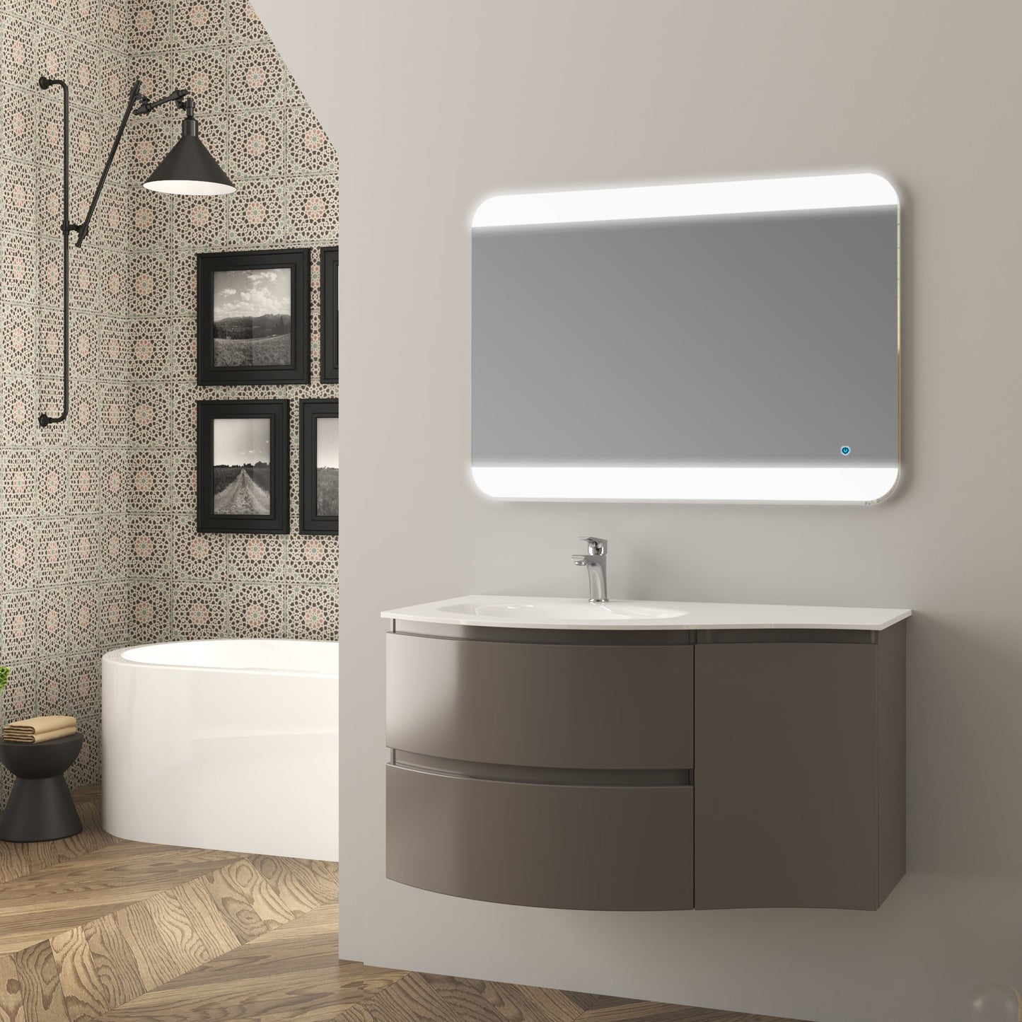 BH Vague Side Cabinet 13" 1 Door