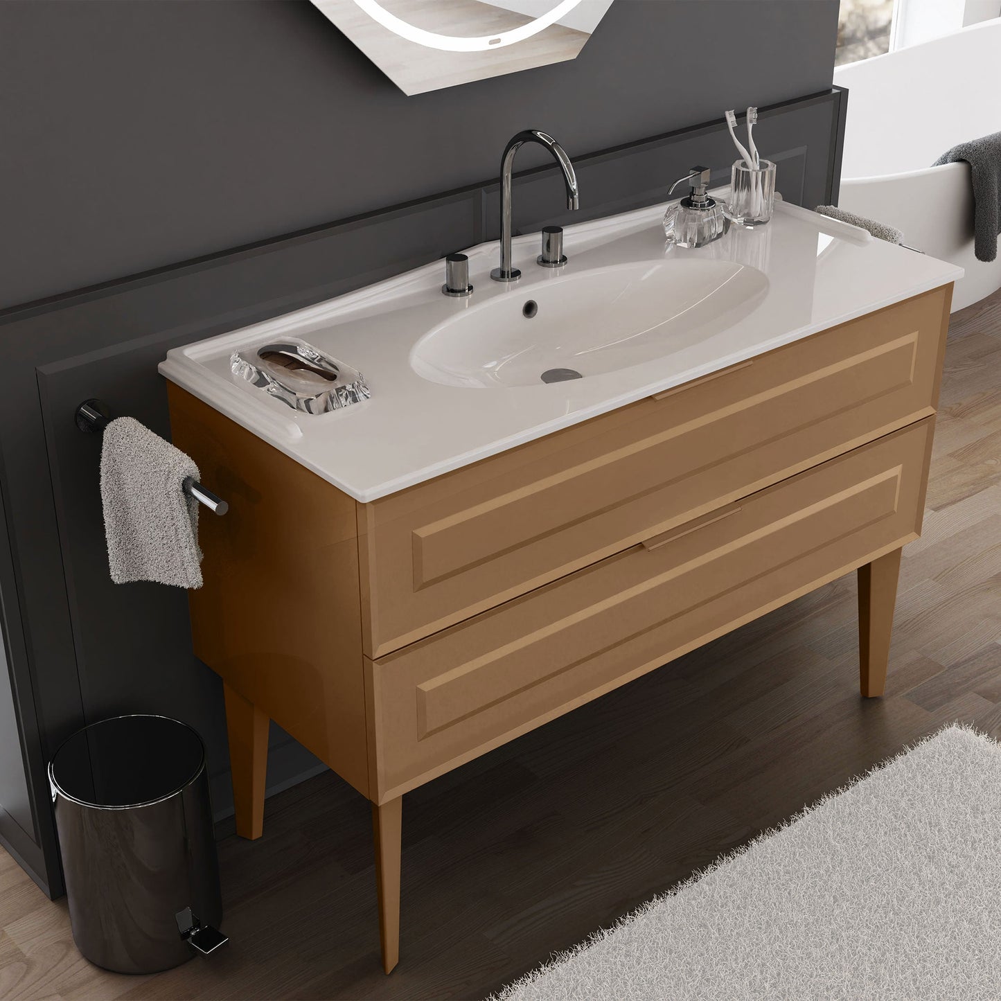 Berloni Quadra Vintage countertop, 1 TH