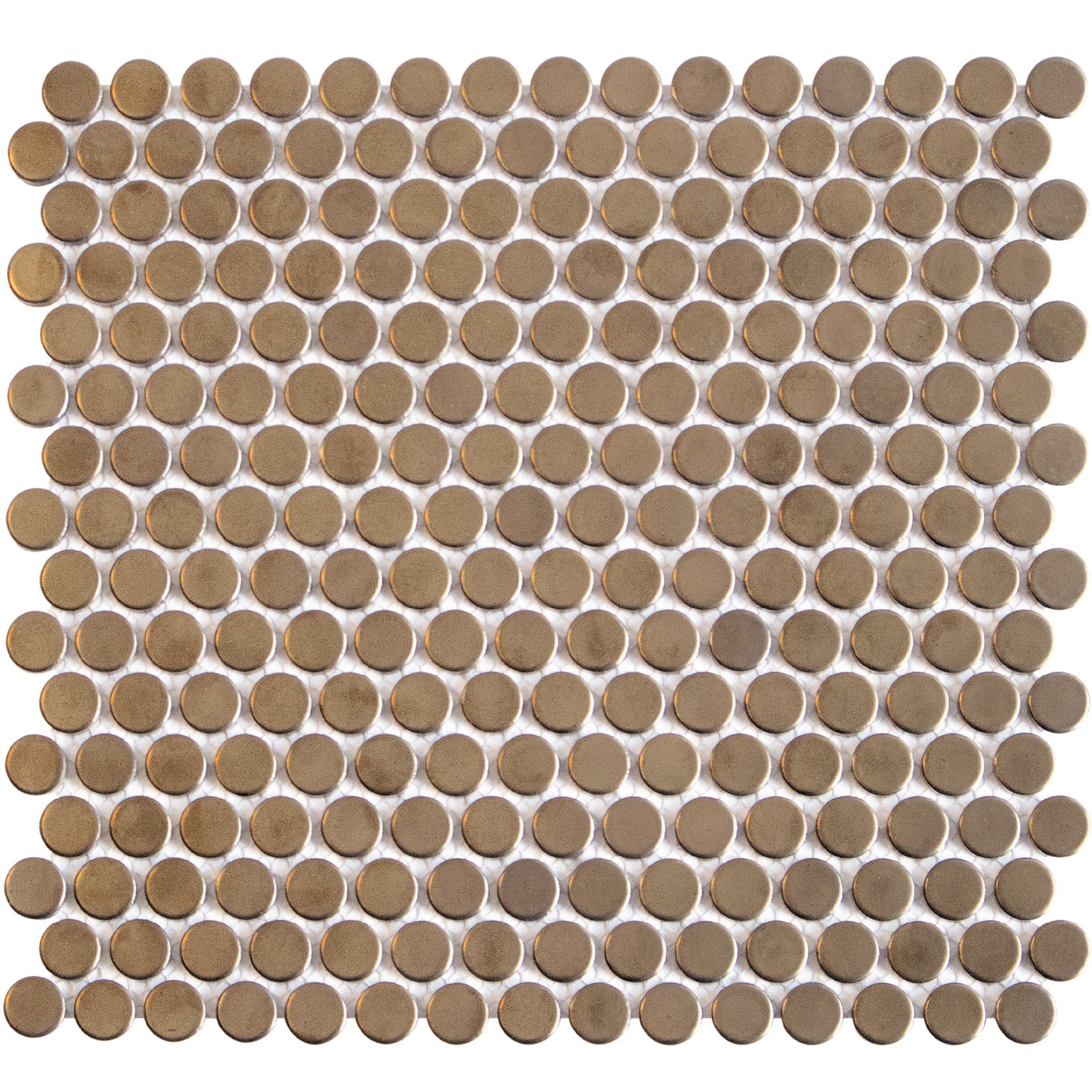TMF Venice  Pennyround Glazed 19 - Bronze Metallic
