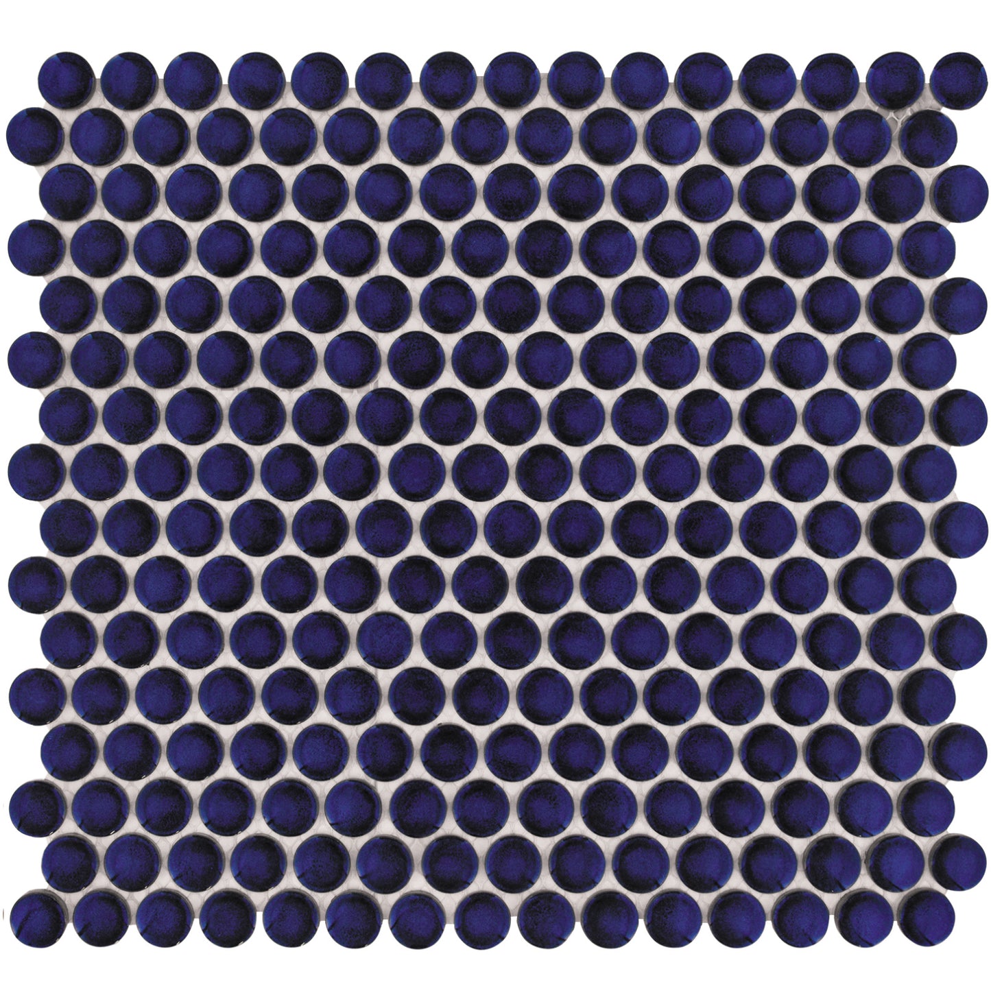 TMF Venice  Pennyround Glazed 19 - Cobalt Blue Gloss