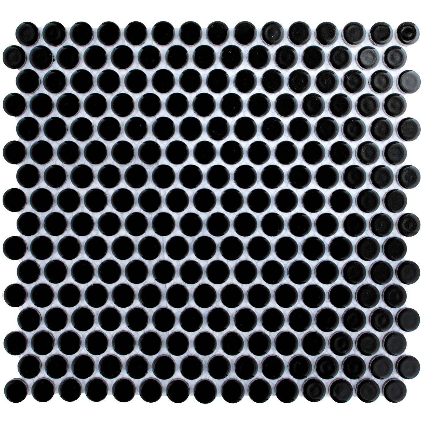 TMF Venice  Pennyround Glazed 19 - Black Gloss