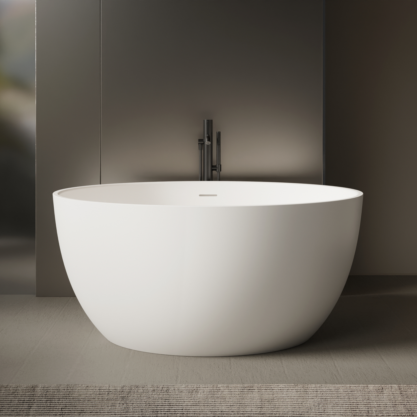 ALICE PILEA Bathtub Round 47 1/2"