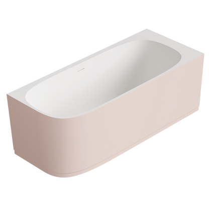 ALICE VEGA Corner Bathtub 67"x 27 1/2"