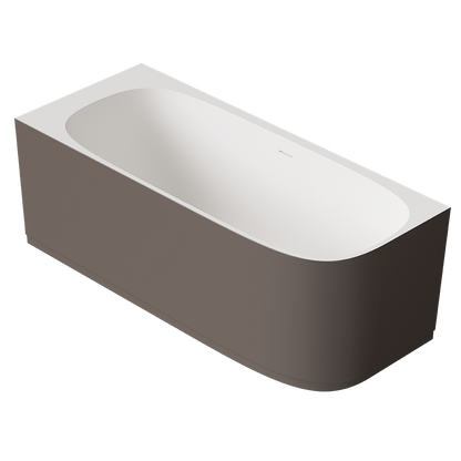ALICE VEGA Corner Bathtub 67"x 27 1/2"
