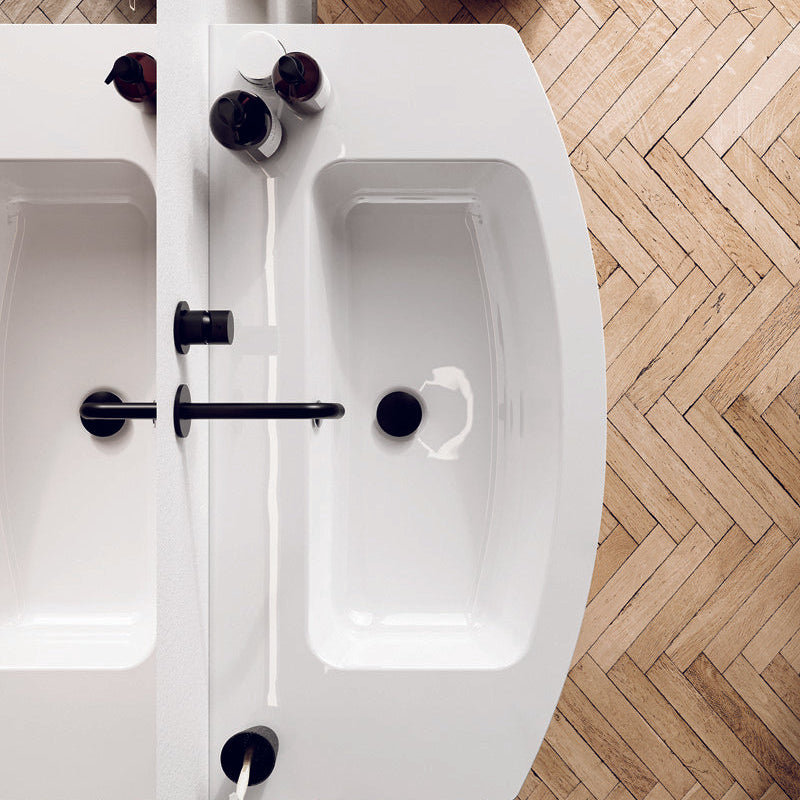 Berloni Mood Countertop Ceramic - White Gloss