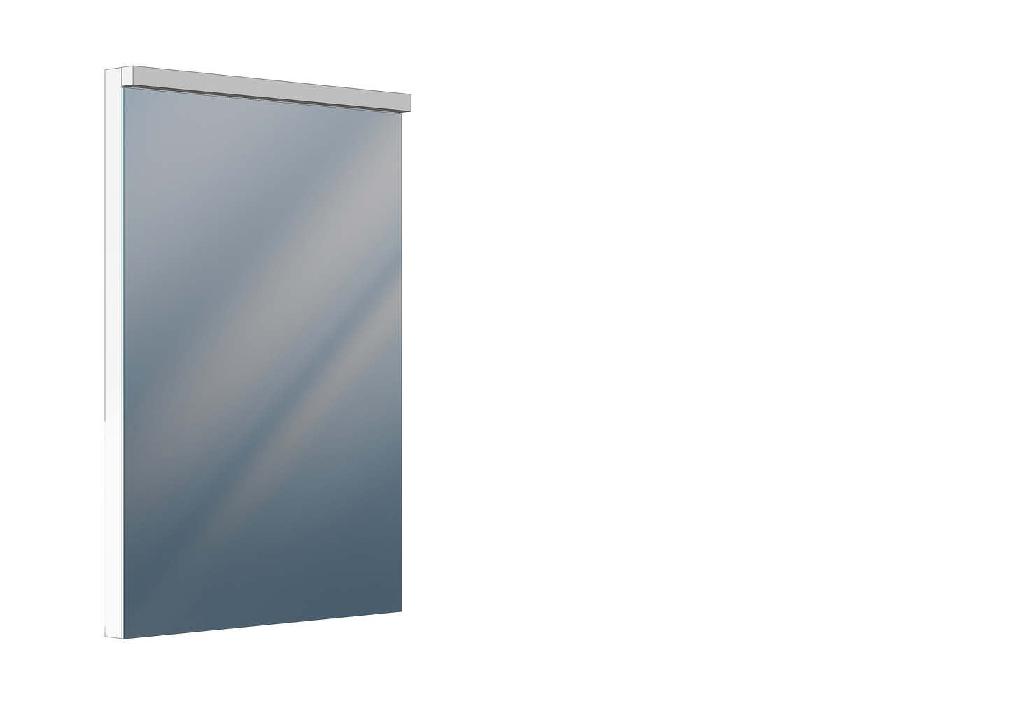 SIDLER Xamo Lighted Mirror (dimmable) XAL 19 11/16'' NL White