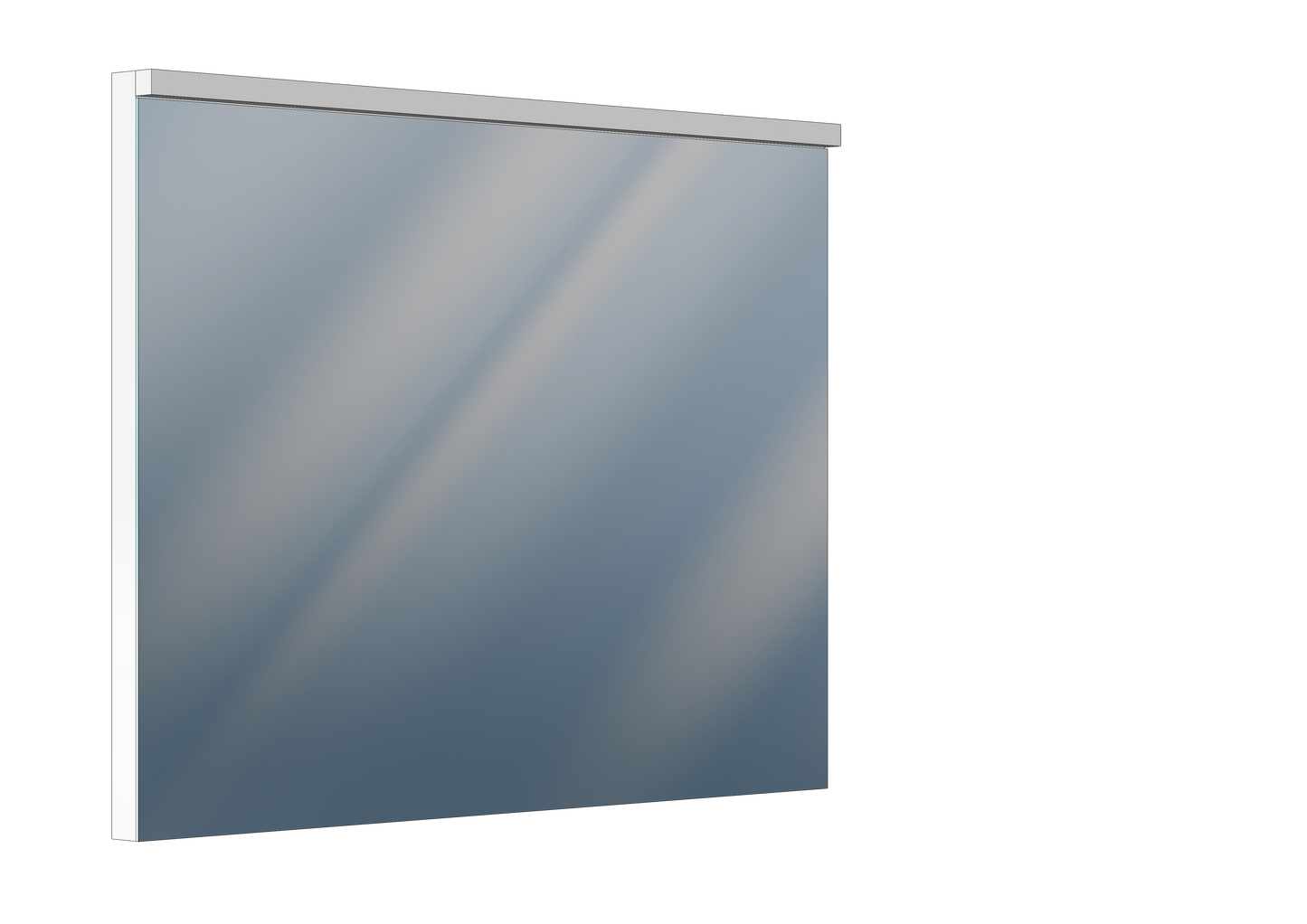 SIDLER Xamo Lighted Mirror (dimmable) XAL 39 3/8'' NL White