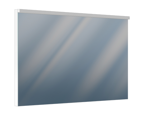 SIDLER Xamo Lighted Mirror (dimmable) XAL 51 3/16'' White