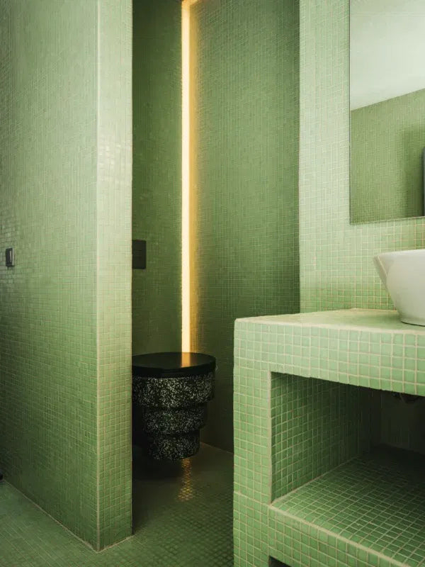 TMF Amsterdam Quartz Glass Basic - Ultra Light Green
