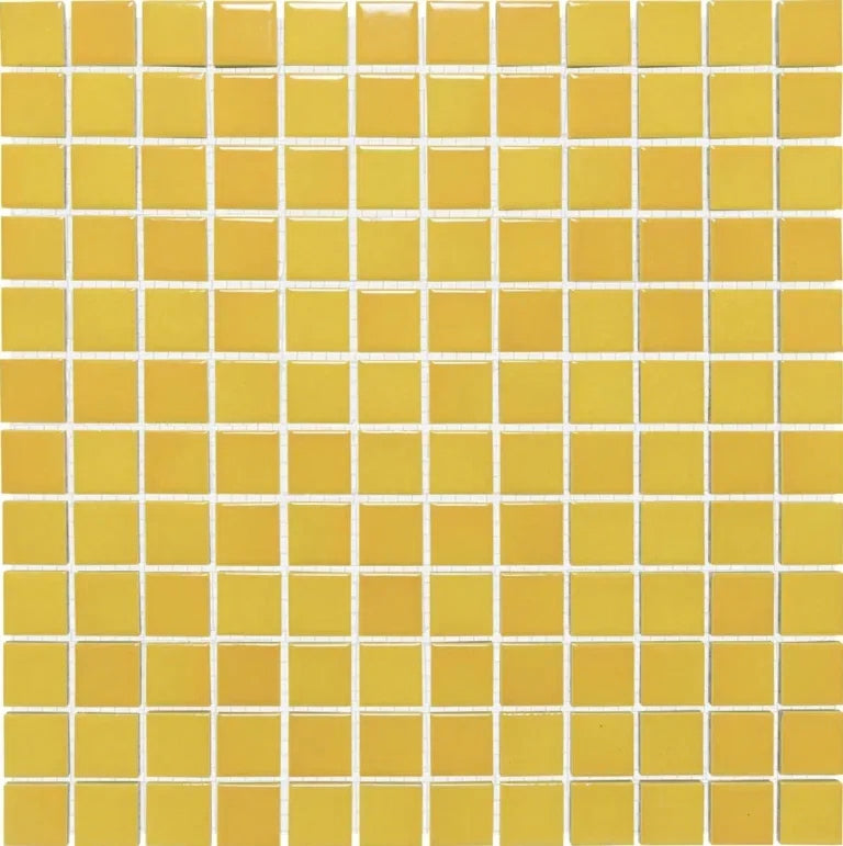 TMF Barcelona Square 23x23 - Flamed Yellow