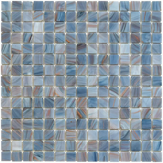TMF Amsterdam Quartz Glass Gold Vein - Cyan