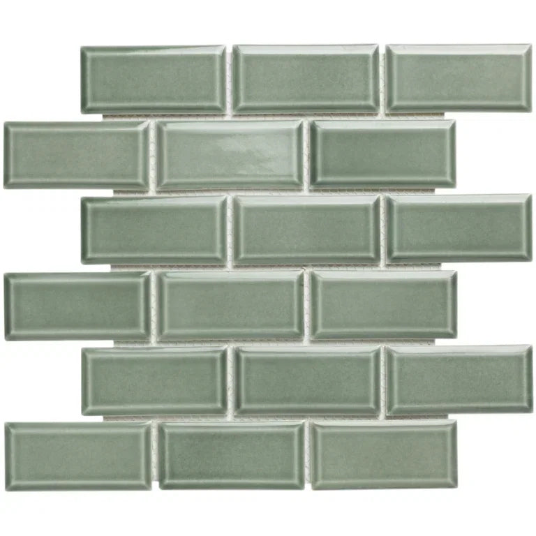 TMF Paris Metro 45x95 - Green Gloss