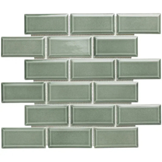 TMF Paris Metro 45x95 - Green Gloss