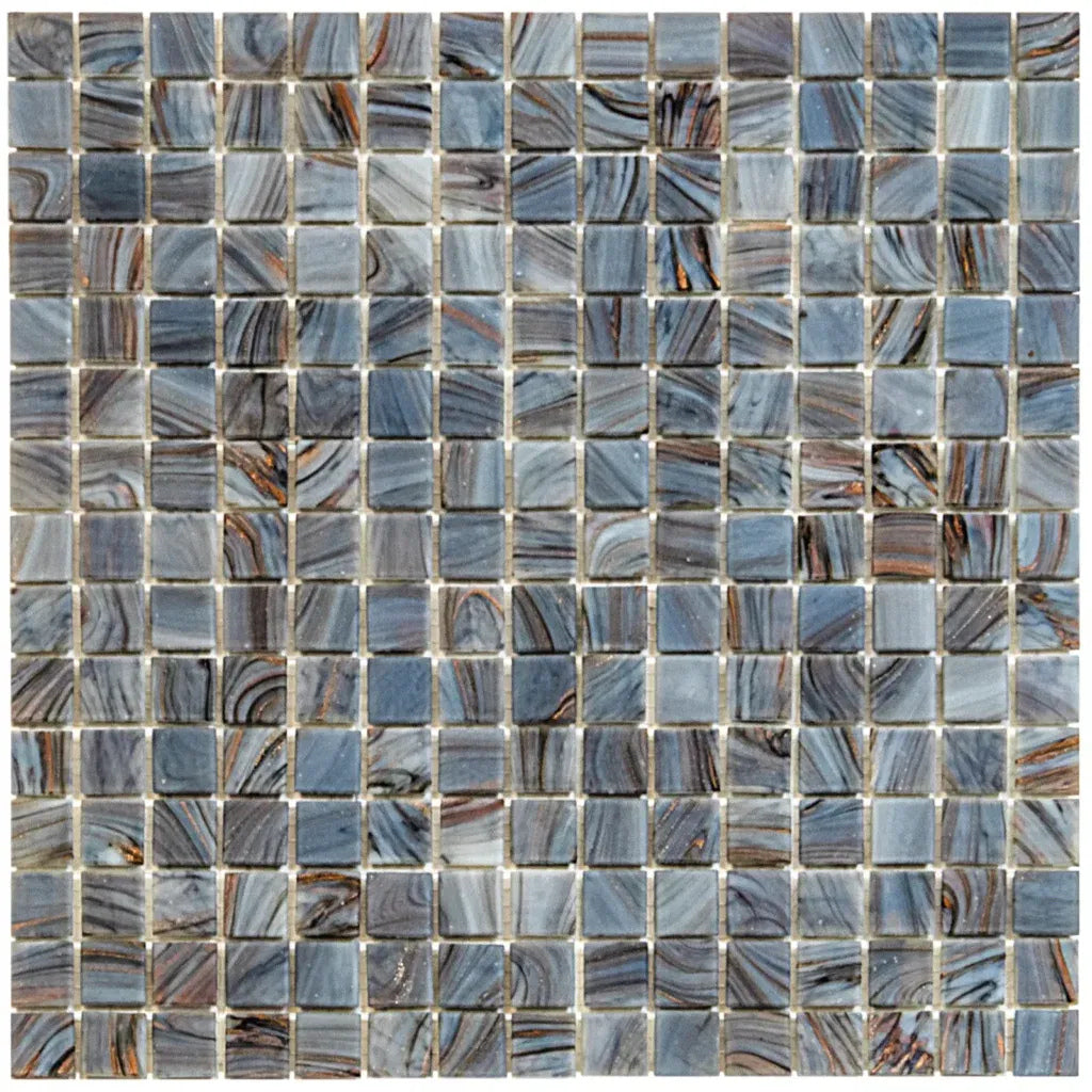 TMF Amsterdam Quartz Glass Gold Vein - Medium Grey