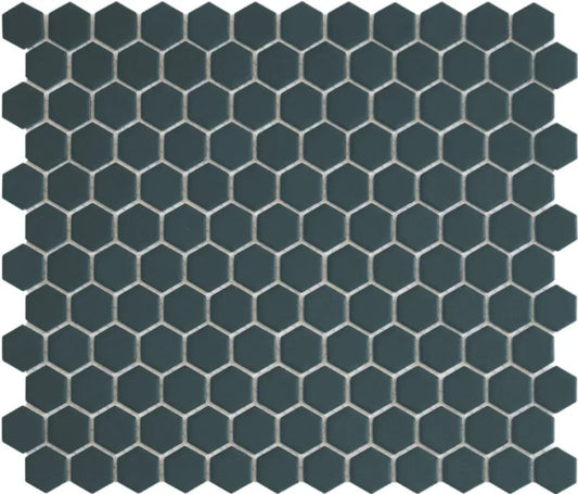 TMF Hexagon Hexagon Glazed anti slip - Navy Blue