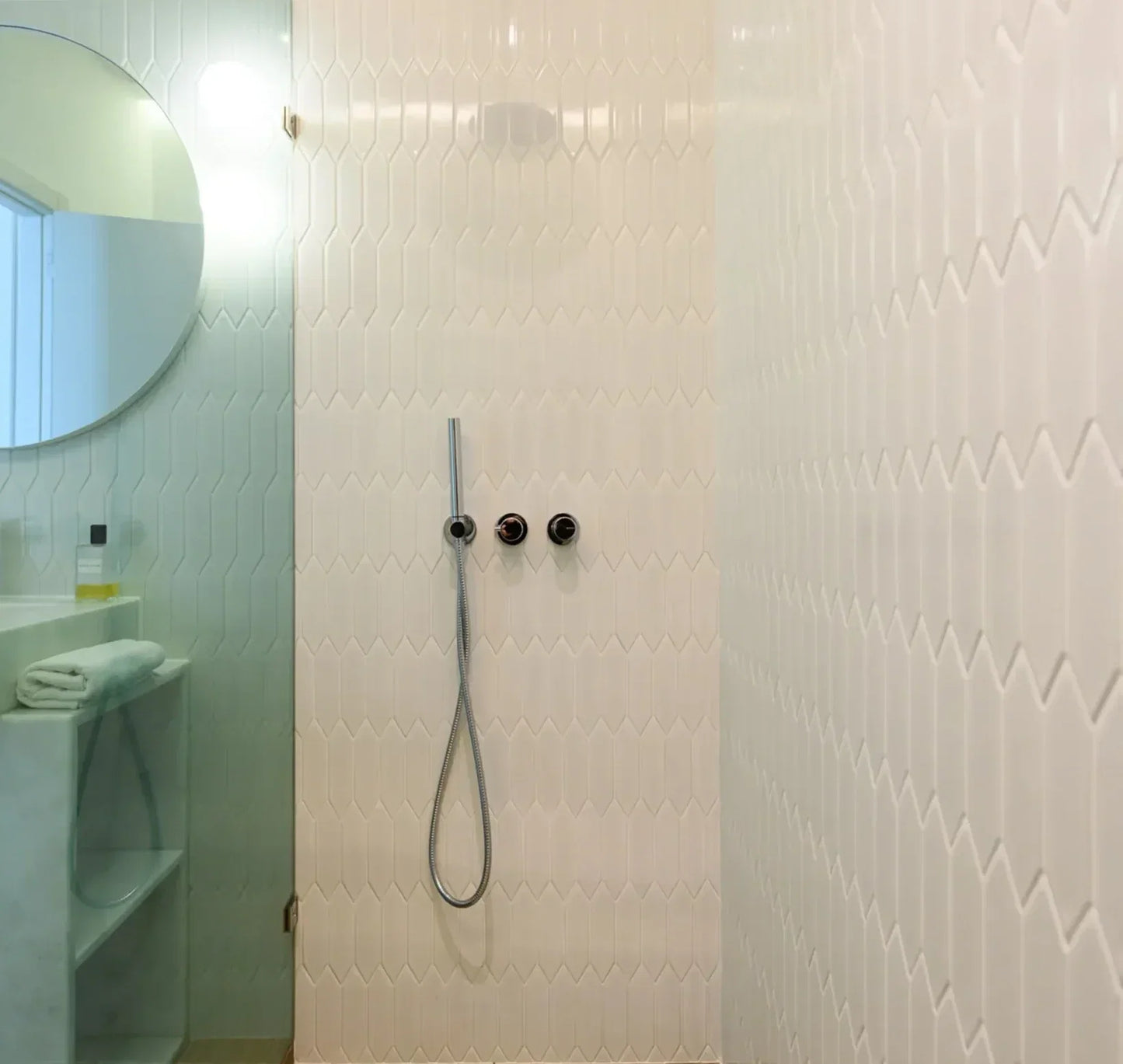TMF Paris Picket 48x195 - White Gloss