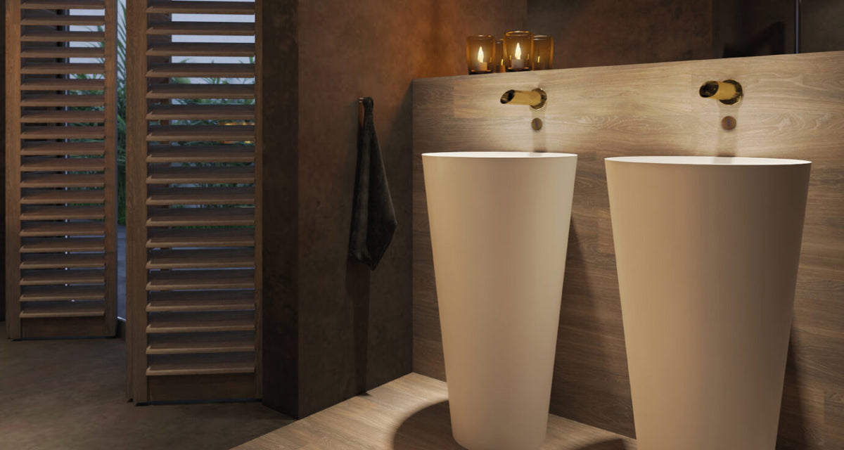 JEE-O Pure Basin Tap Wall Mounted Electronic Stainless Steel with infrared on/off sensor