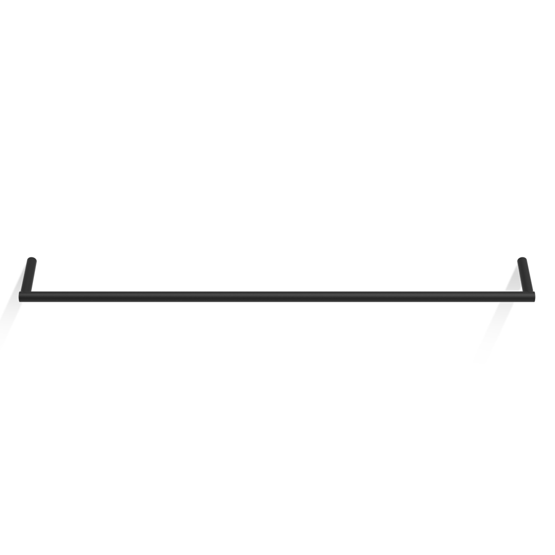 DW MK HTE60 MIKADO Towel rail 24" single - Black Matte