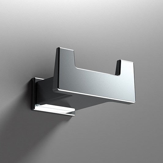 SONIA -S-CUBE DOUBLE ROBE HOOK CHROME