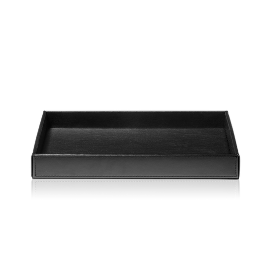 DW BROWNIE TAB L Tray large Vegan Leather Black