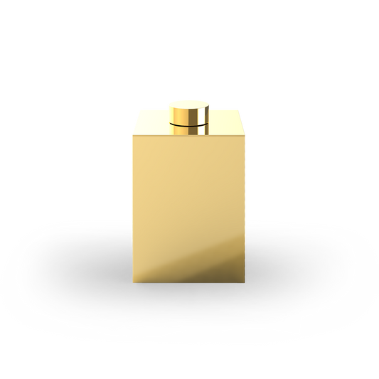 DW DW 76 N Paper bin with cover - Gold 24 Carat