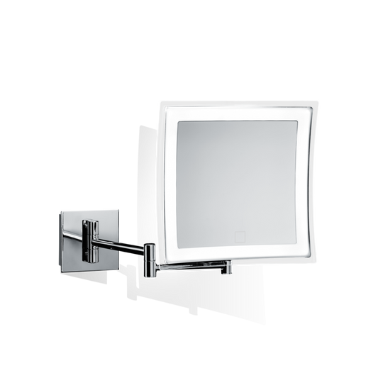 DW BS 84 TOUCH LED Cosmetic mirror illuminated - Chrome - 5x Magnification