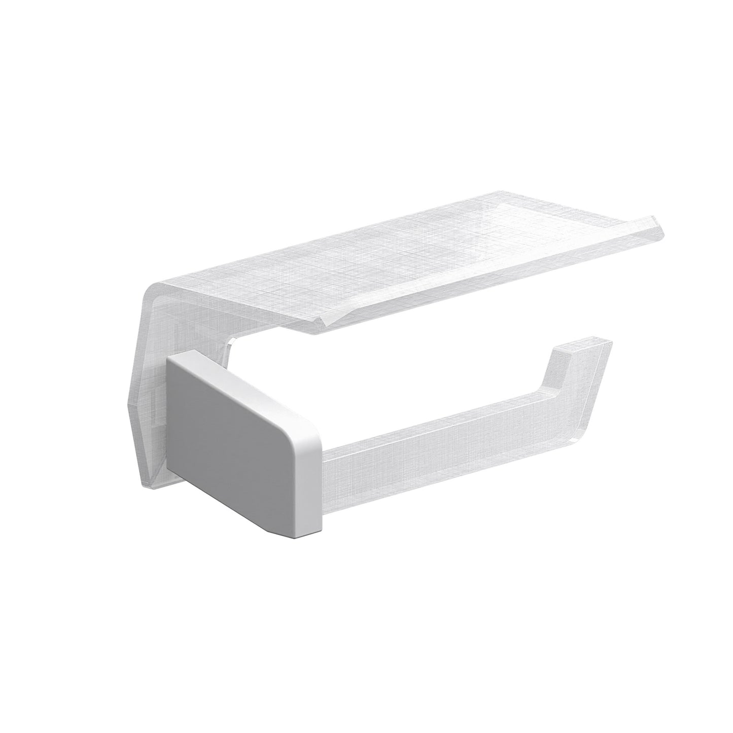 SONIA -LUCE TOILET ROLL HOLDER WHITE LINEN