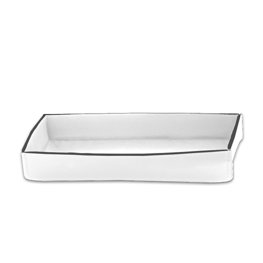 DW NAPPA TAB L Tray - NAPPA Genuine Leather Snow-White