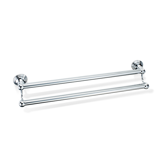 DW CL HTD60 CLASSIC Towel rail 24" double - Chrome