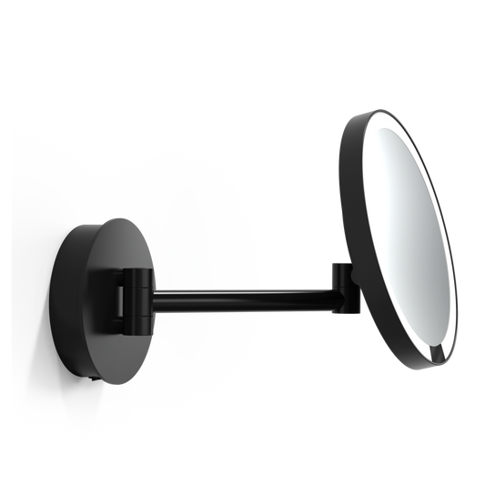 DW JUST LOOK PLUS WD 7X LED Cosmetic mirror WM - Black Matte