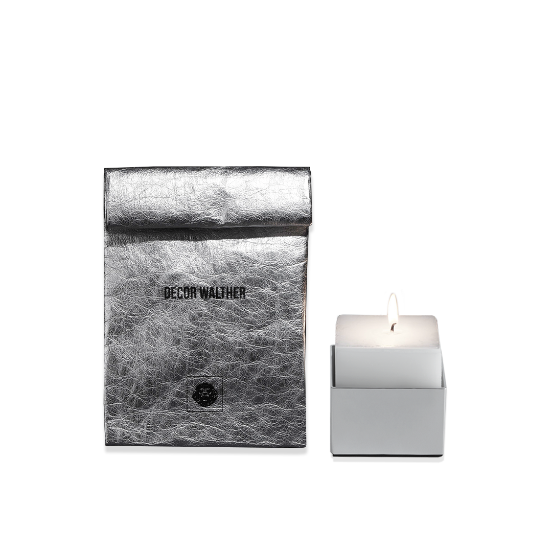 DW SENSES DK Scented candle with candle holder in a gift bag - Ocean Breeze