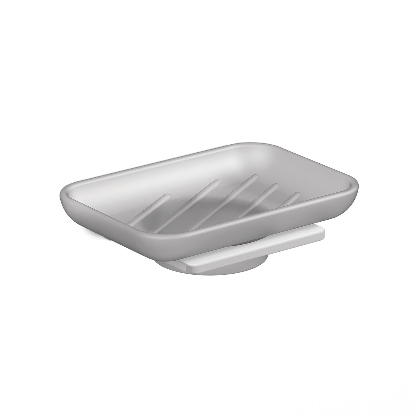 SONIA -S-CUBE SOAP DISH WHITE