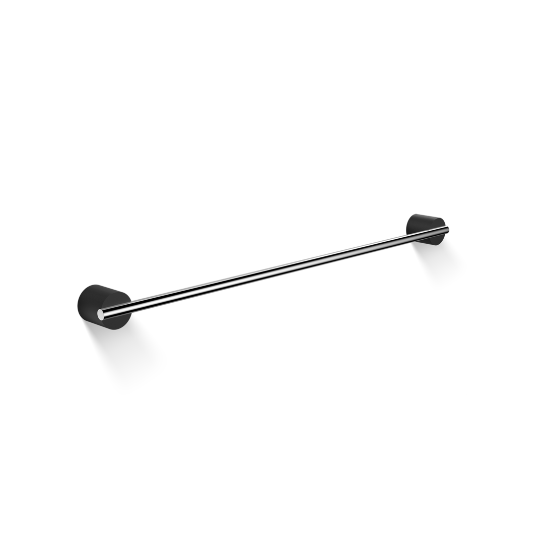 DW STONE HTE60 Towel rail - Black Matte / Chrome