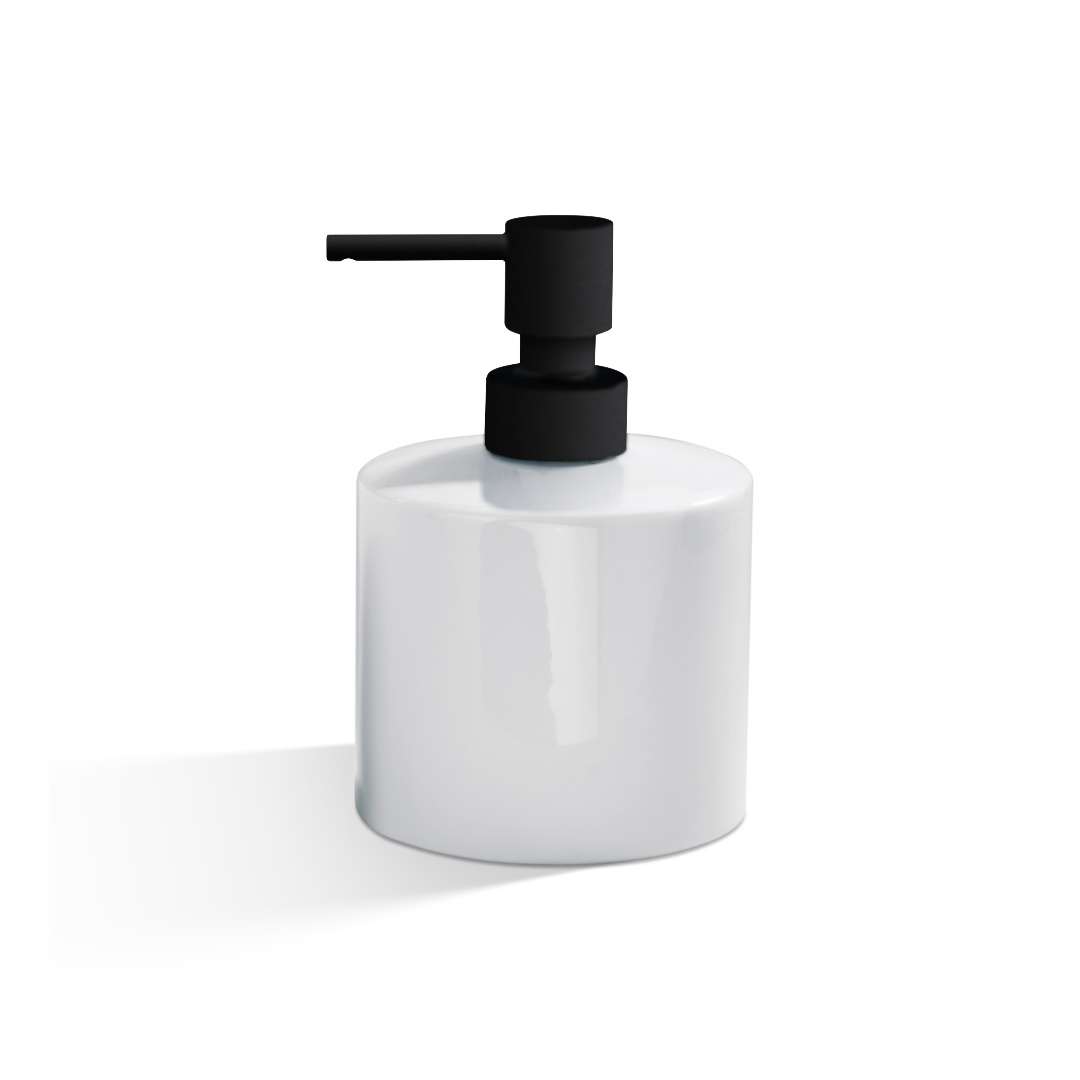 DW DW 520 Soap dispenser Porcelain White - Black Matte