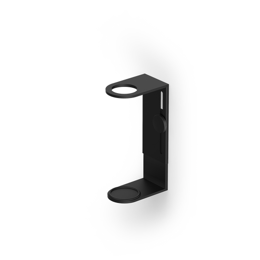 DW PORTER Wall holder for dispenser bottles Black Matte