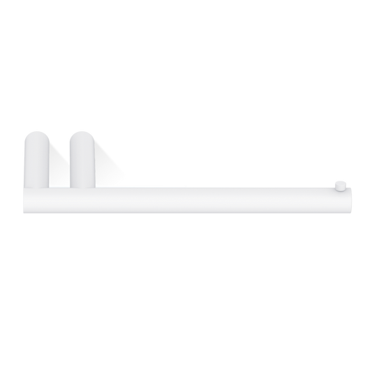 DW MK TPH1 MIKADO Toilet paper holder single - White Matte