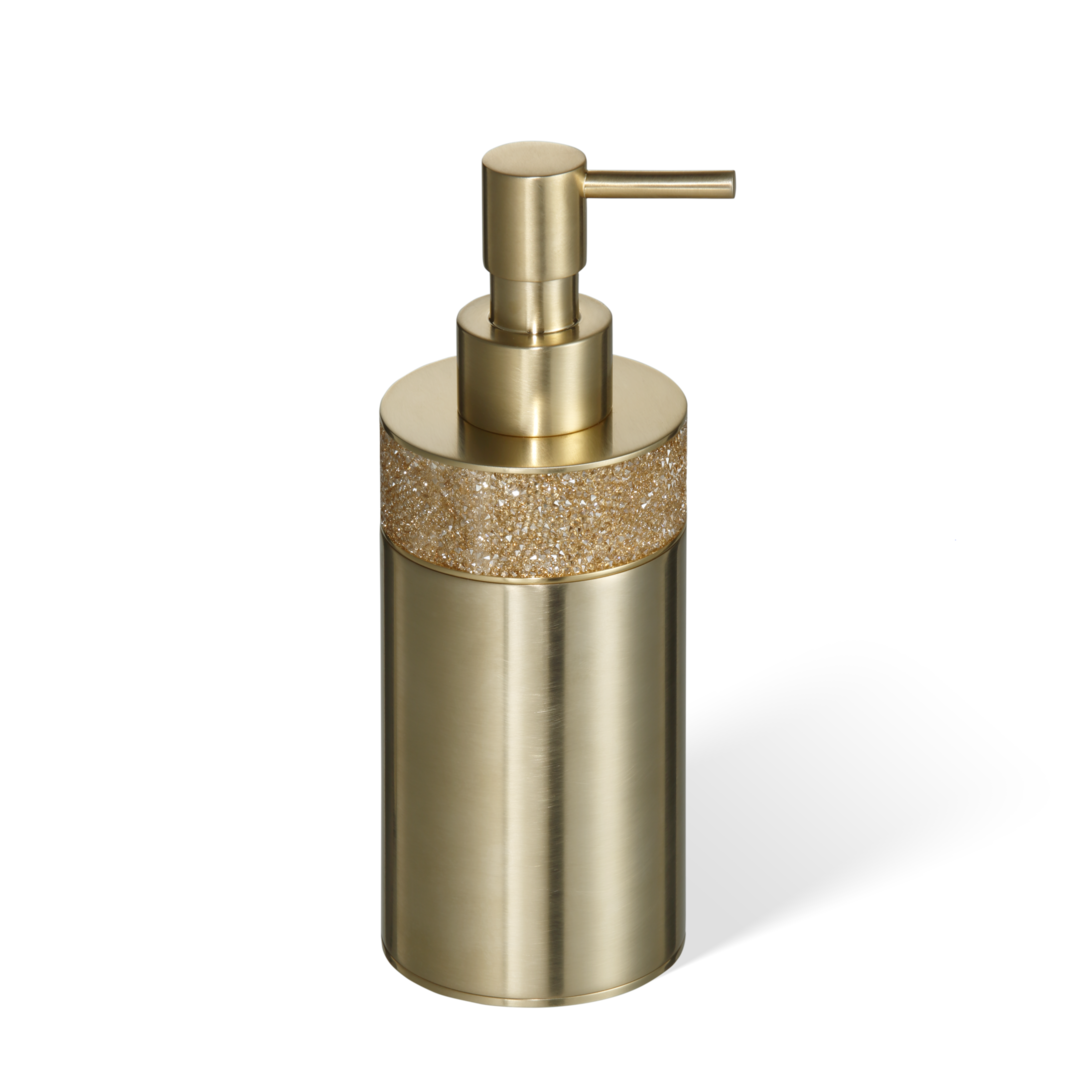 DW ROCKS SSP 1 Soap dispenser - Gold Matte 24 Carat